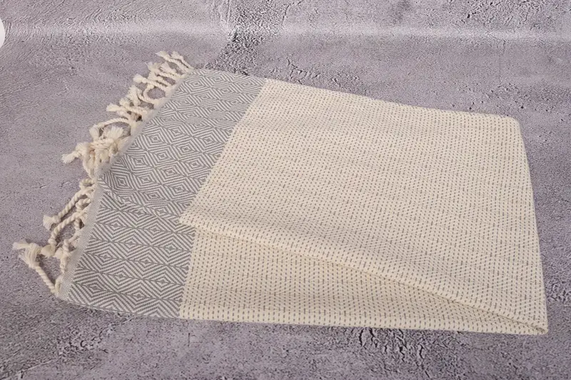 Personalized Gifts, Bridesmaid Gift, Christmas Hand Towel, 36x18 Cotton Diamond Towel, Small Bath Towels, Organic Towel, Turkish Tea Towel - 6
