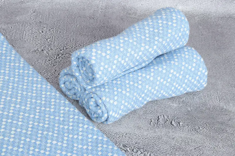 Gift For Wedding Day, Wedding Favors, Custom Gift, 32x20 Cotton Herringbone Towel, Custom Hand Towel, Personalized Kitchen Towel, Holiday Towel - 8