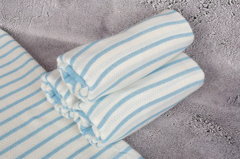 Home Gift, Turkish bath towel, 70x40 Cotton Striped Towel, Bridesmaid Gift, Oversized lightweight Turkish bath towel USA, Turkish hand towel - 7