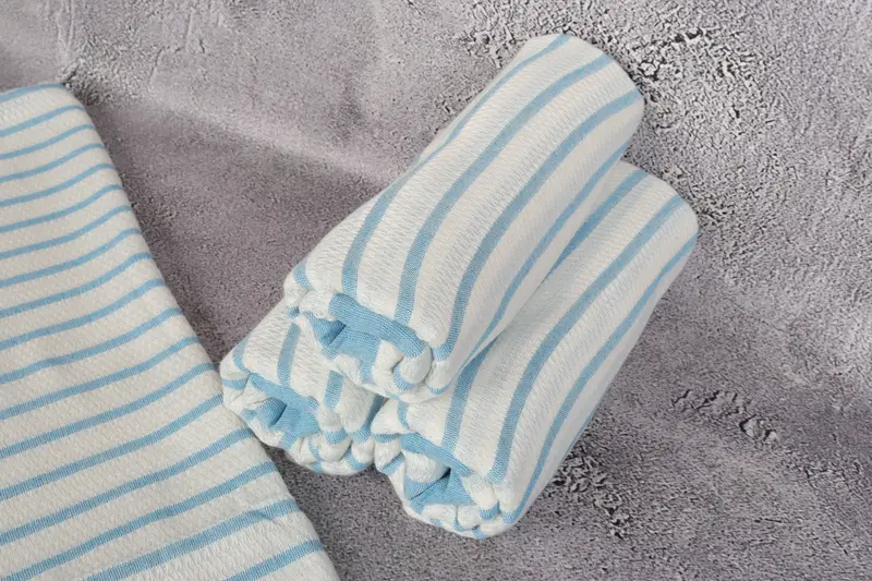 Home Gift, Turkish bath towel, 70x40 Cotton Striped Towel, Bridesmaid Gift, Oversized lightweight Turkish bath towel USA, Turkish hand towel - 8