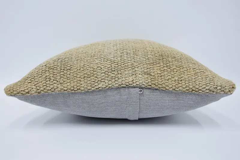 Cushion, Pillow for Couch, Home Decor Pillow, Turkish Kilim Pillow, Couch Cushion Case, 18x18 Beige Cushion Cover, Wholesale Cushion - 5