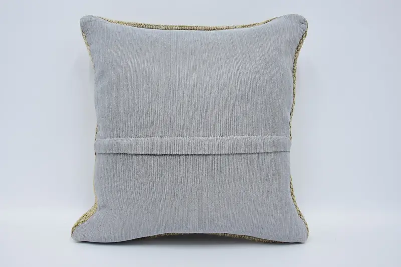 Cushion, Pillow for Couch, Home Decor Pillow, Turkish Kilim Pillow, Couch Cushion Case, 18x18 Beige Cushion Cover, Wholesale Cushion - 6
