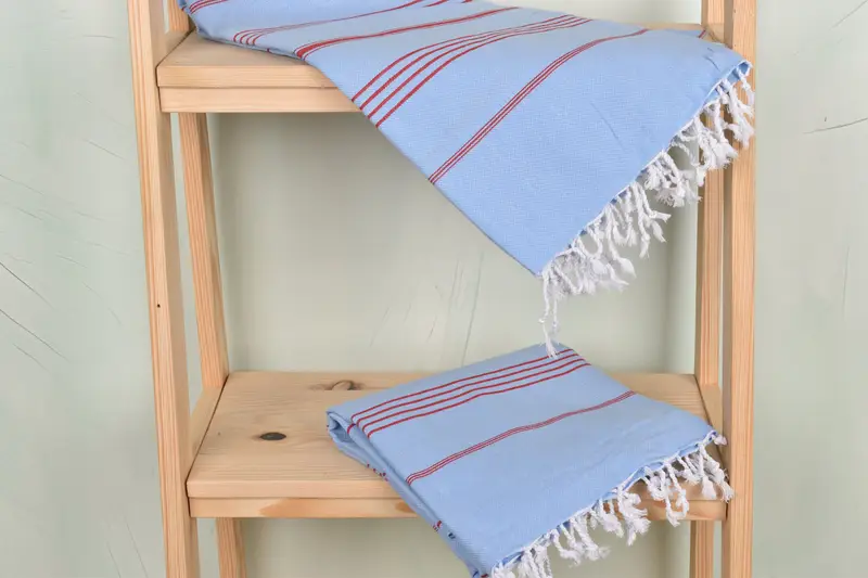 Spa Towel, 70x40 Cotton Striped Towel, Soft towel, Turkish Towel USA, Personalized Turkish bath towel for home decor, Hammam towel, Gift Boxes Towel - 5