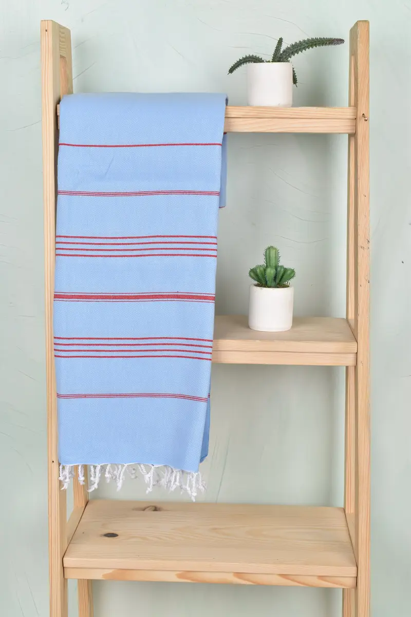 Spa Towel, 70x40 Cotton Striped Towel, Soft towel, Turkish Towel USA, Personalized Turkish bath towel for home decor, Hammam towel, Gift Boxes Towel - 8