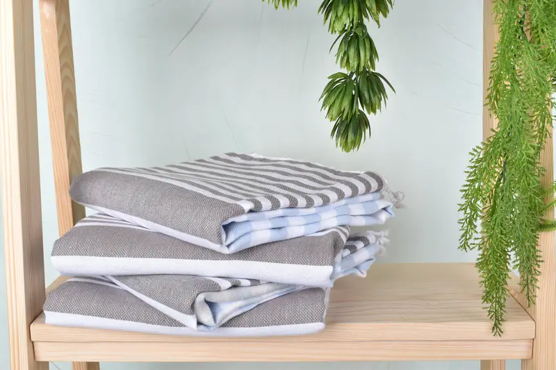 Gift For Wedding Day, Bridesmaid Gifts, 68x36 Cotton Striped Towel, Custom Wedding Towel, Custom Gift, Beach Towel Bulk, Spa Gift, Handmade Gift - 7