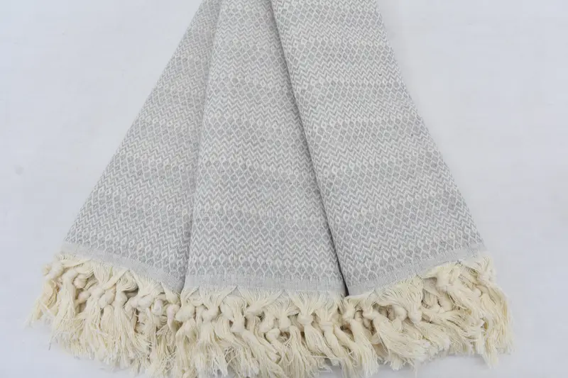 Personalized Turkish Towel, Best Friend Gift, Custom Bath Towel, Bathroom Towel, Hammam Towel USA, Custom Beach Towel, 70x38 Cotton Diamond Towel - 3