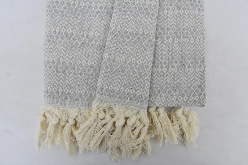 Personalized Turkish Towel, Best Friend Gift, Custom Bath Towel, Bathroom Towel, Hammam Towel USA, Custom Beach Towel, 70x38 Cotton Diamond Towel - 4