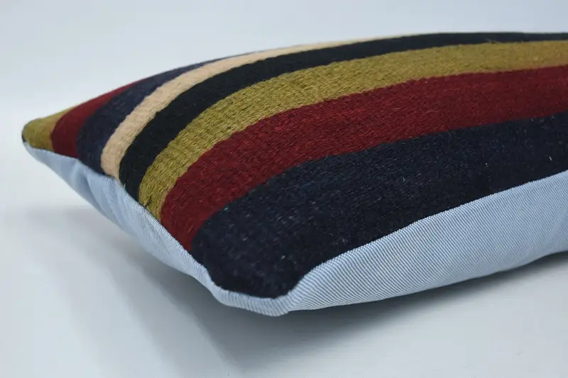 Outdoor Cushion, 12x36 Red Pillow, Turkish Kilim Pillow, Gift Pillow, Decorative Throw Cushion Case, Cushion Cover, Home Decor Pillow, Seat Pillow - 5
