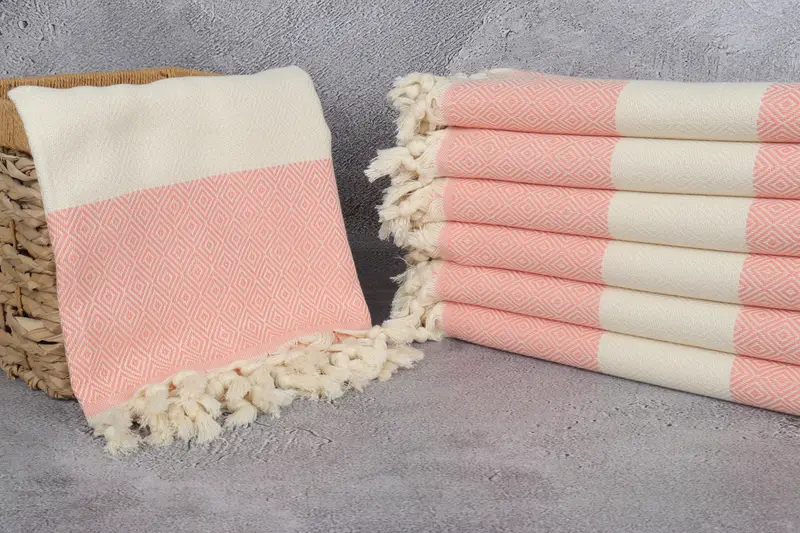 Christmas Gift, Yoga Towel, Beach towel, 70x40 Cotton Diamond Towel, Personalized Bridesmaid Beach Towel, Bridesmaid Gift Towel, Gift For Her - 3