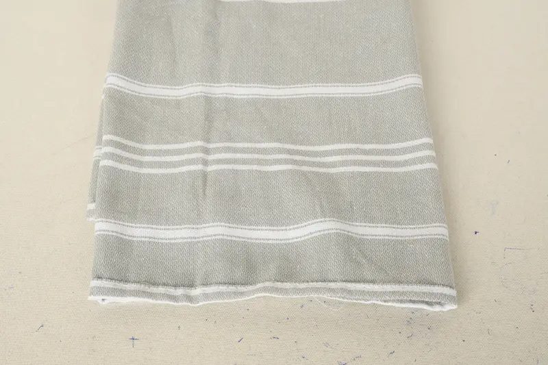 Gym Towel, Housewarming Gift, 28x20 Cotton Striped Fringeless Towel, Wedding Gift, Bridesmaid Gifts, Custom Hand Towel, Personalized Turkish Towel - 4