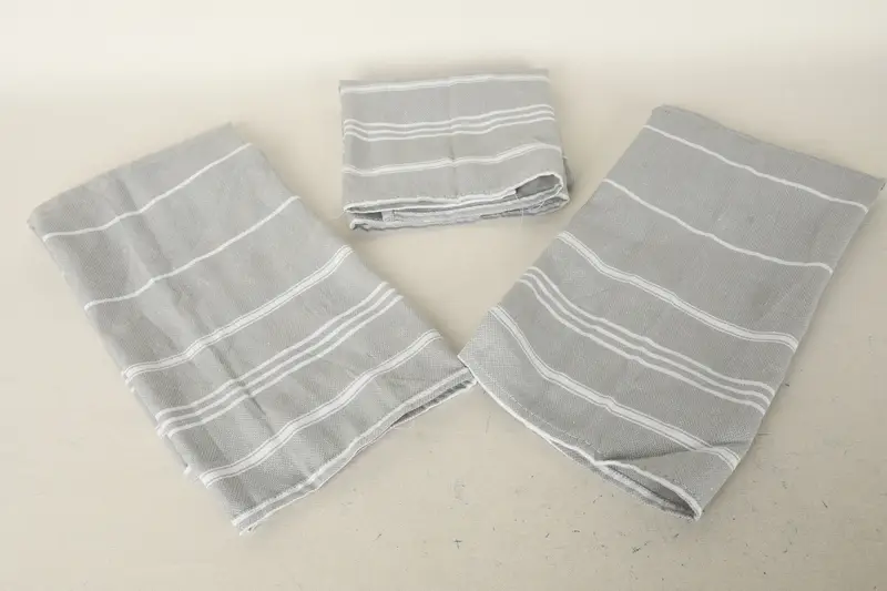 Gym Towel, Housewarming Gift, 28x20 Cotton Striped Fringeless Towel, Wedding Gift, Bridesmaid Gifts, Custom Hand Towel, Personalized Turkish Towel - 5