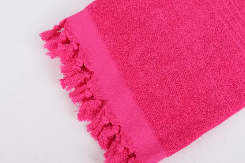 Hammam towel, 70x36 Cotton Striped Terry Towel, House Warming Gift, Quick-dry peshtemal, Personalized Turkish bath towel for home decor, Soft towel - 6
