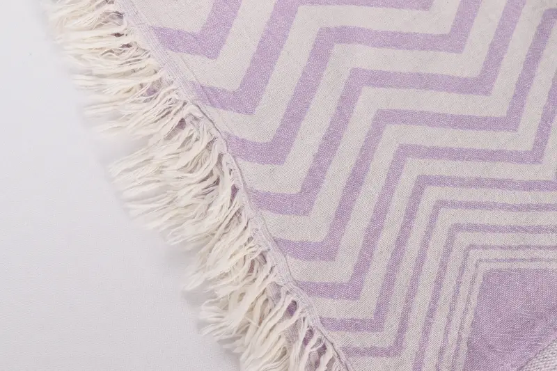 Home Decor Towel, Personalized Kitchen Towel, Decorative Towel, Turkish Hand Towel, 40x24 Cotton Zigzag Design Towel, Turkish Towel Hand Towel - 7