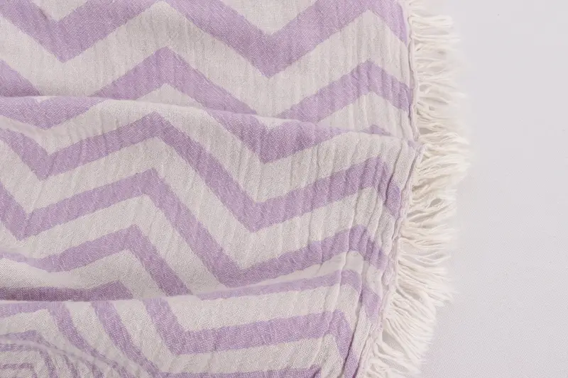 Home Decor Towel, Personalized Kitchen Towel, Decorative Towel, Turkish Hand Towel, 40x24 Cotton Zigzag Design Towel, Turkish Towel Hand Towel - 8