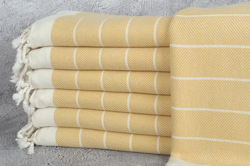 Bachelorette Towel, Housewarming Gift, Sand-free towel, Spa Gift, 70x40 Cotton Herringbone Towel, Best Beach Towel, First Wedding Anniversary Gift - 2
