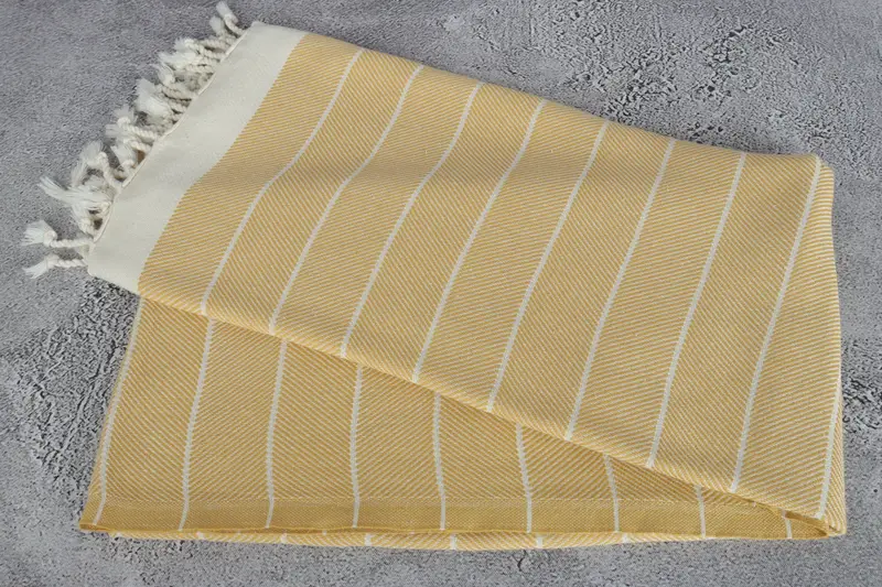 Bachelorette Towel, Housewarming Gift, Sand-free towel, Spa Gift, 70x40 Cotton Herringbone Towel, Best Beach Towel, First Wedding Anniversary Gift - 11