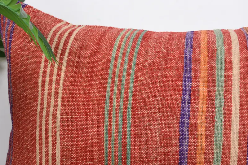Tribal Pillow Sham, Pillow Cover, Patio Pillow, Gift Pillow, Turkish Pillow, Antique Pillows, Wholesale Pillow Case, 16x24 Red Pillow - 2