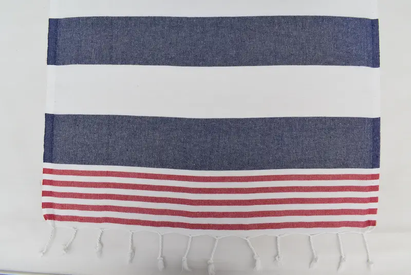 Bridal Shower Gift, Kitchen Towel, Personalized Gift, Bulk Order Towel, Monogrammed Hand Towel, 40x24 Cotton Striped Towel, Memorial Gift - 8