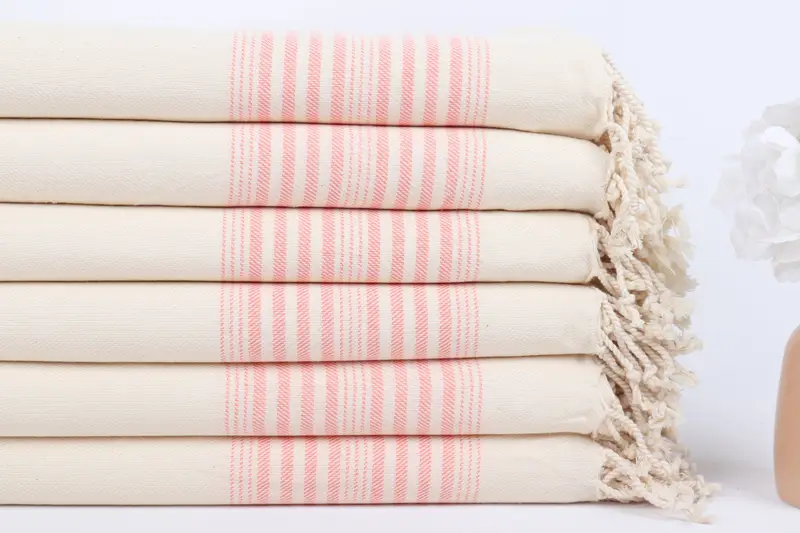 80x40 Linen Striped Towel, Extra large Turkish bath towel, Wedding Favors, Wedding Day Gift For Bride, Organic Turkish towel, Personalized Gift - 3
