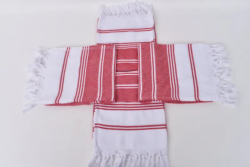 Personalized Hand Towel, Gift For The Home, Personalized Gift For Her, Personalized Dish Towel, Turkish Hand Towel, 40x18 Cotton Diamond Towel - 6