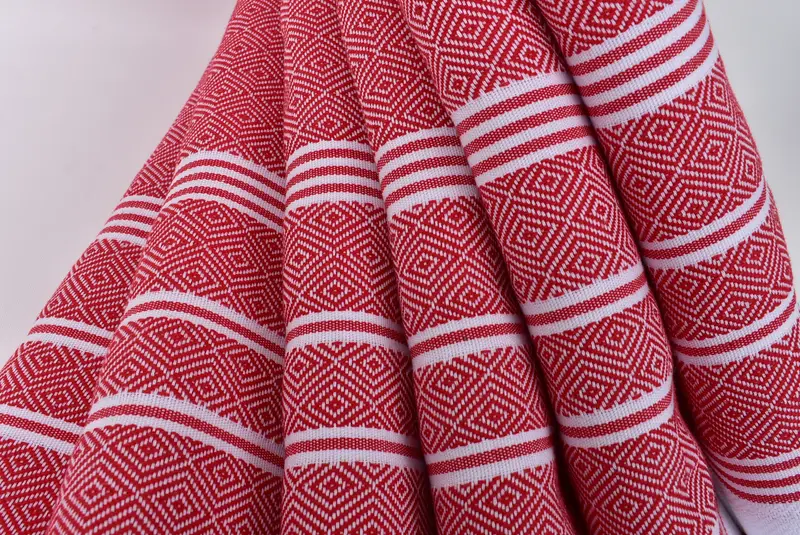 Personalized Hand Towel, Gift For The Home, Personalized Gift For Her, Personalized Dish Towel, Turkish Hand Towel, 40x18 Cotton Diamond Towel - 5
