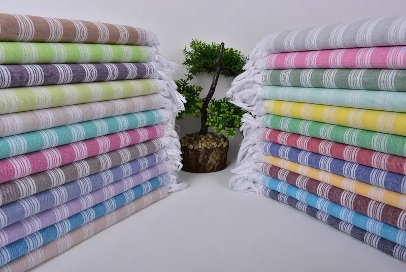 Bachelor Bachelorette Party Favors, Luxury towel, 70x40 Cotton Striped Towel, Turkish towel, Turkish Towel Bulk, Bridesmaid Gifts Personalized - 3