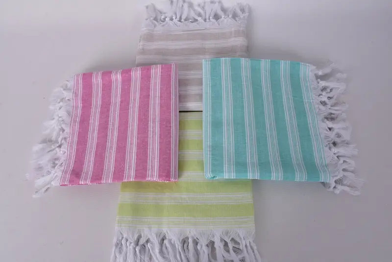 Bachelor Bachelorette Party Favors, Luxury towel, 70x40 Cotton Striped Towel, Turkish towel, Turkish Towel Bulk, Bridesmaid Gifts Personalized - 6