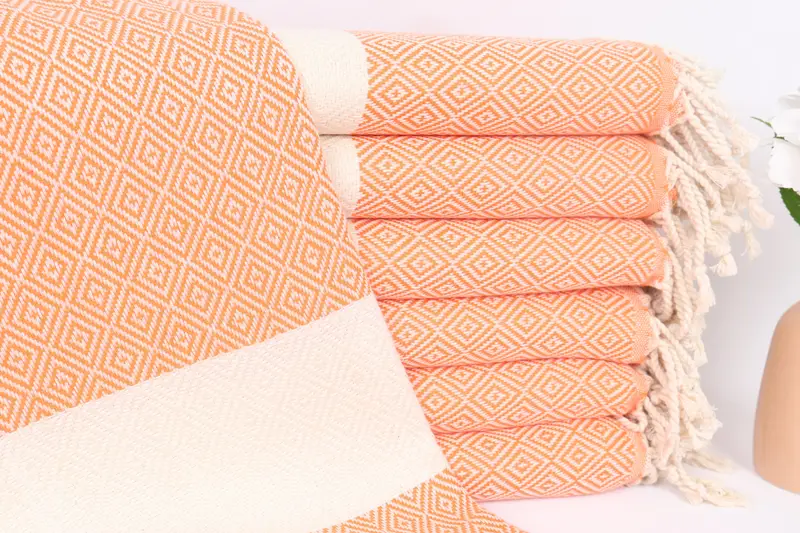 Mother Of The Groom Gift, Monogram Turkish Towel, 70x40 Cotton Diamond Towel, Bachelor Towel, Gym Towel, Lightweight towel, Quick-Dry Beach Towel - 1