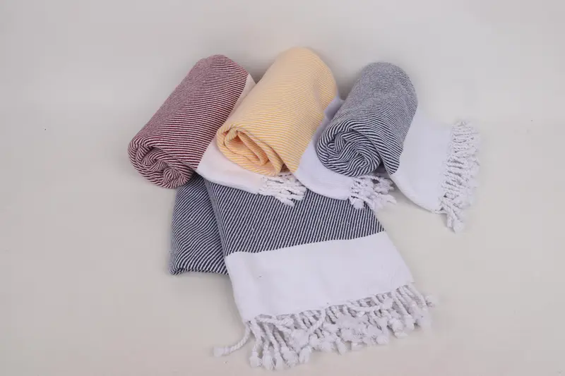 Bridesmaid Gift, Bridesmaid Gifts Personalized, Organic towel, Gifts For Him, 70x40 Cotton Chevron Towel, Beach Bachelorette Party Decorations - 3