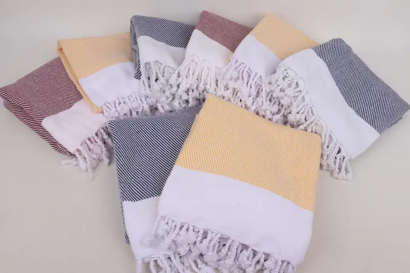 Bridesmaid Gift, Bridesmaid Gifts Personalized, Organic towel, Gifts For Him, 70x40 Cotton Chevron Towel, Beach Bachelorette Party Decorations - 2