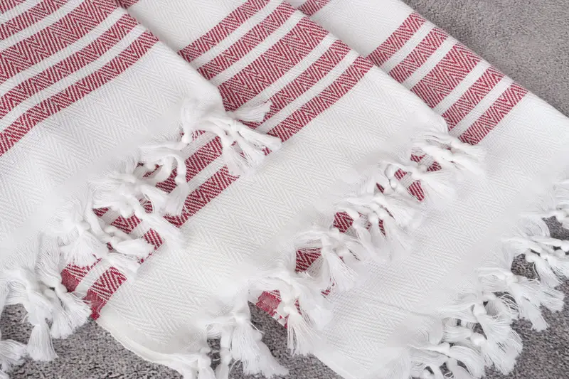 Gift For The Home, 36x24 Cotton Herringbone Towel, Personalized Gift, Kitchen Towel, House Warming Gift, Bridesmaid Towel, Personalized Hand Towel - 5