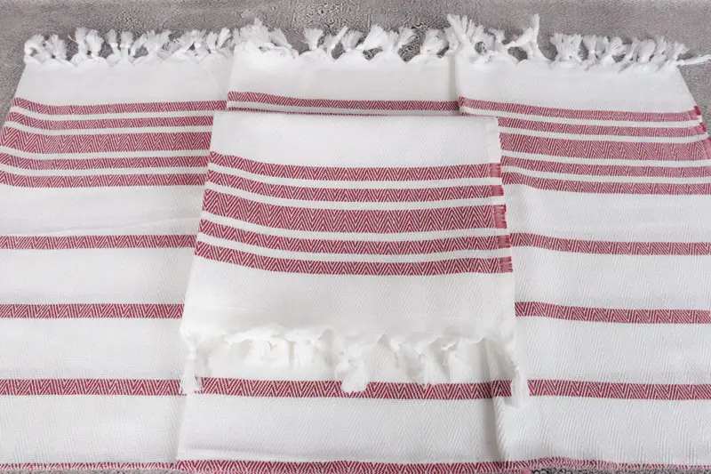 Gift For The Home, 36x24 Cotton Herringbone Towel, Personalized Gift, Kitchen Towel, House Warming Gift, Bridesmaid Towel, Personalized Hand Towel - 4
