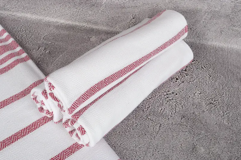 Gift For The Home, 36x24 Cotton Herringbone Towel, Personalized Gift, Kitchen Towel, House Warming Gift, Bridesmaid Towel, Personalized Hand Towel - 7