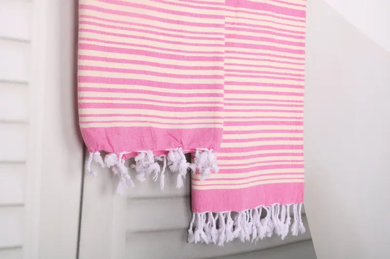 Monogram Beach Towel, Home Decor Gifts, Monogrammed Turkish Towel, Halloween Gifts, Summer Towel, Organic Turkish towel, 80x40 Cotton Striped Towel - 8