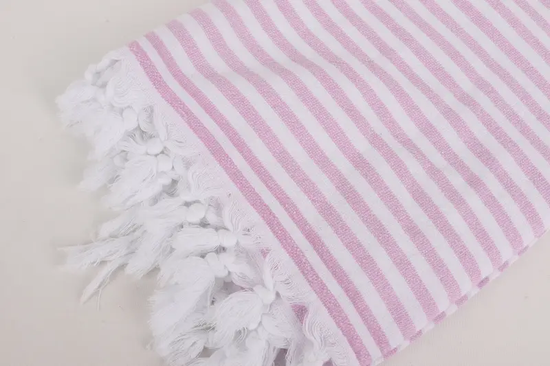 Monogram Beach Towel, Valentines Gift, Bridesmaid Gifts, Personalized Turkish Towel, Peshtemal Towel, 70x36 Cotton Terry Striped Towel, Scarf Towel - 7