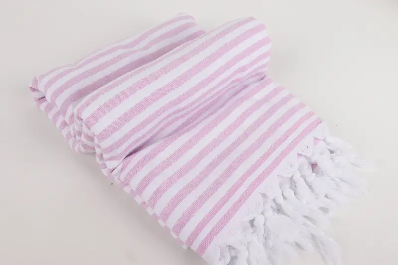 Monogram Beach Towel, Valentines Gift, Bridesmaid Gifts, Personalized Turkish Towel, Peshtemal Towel, 70x36 Cotton Terry Striped Towel, Scarf Towel - 6