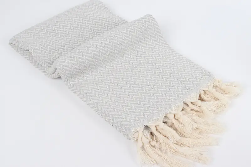 Best Wedding Gift, Wedding Favors, Personalized Wedding Gift For Couple, Personalized Turkish Towel, 70x40 Cotton Chevron Towel, Beach Towel Bulk - 6