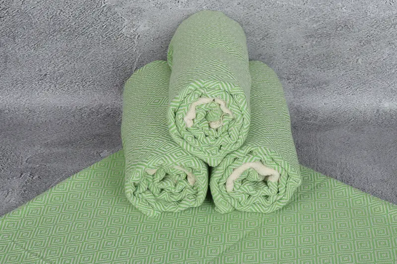 Wedding Gift For Bride, Wedding Gifts Towel, Organic Turkish towel, Turkish Towel Set, Monogram Turkish Towel, Quick-dry travel peshtemal towel - 7