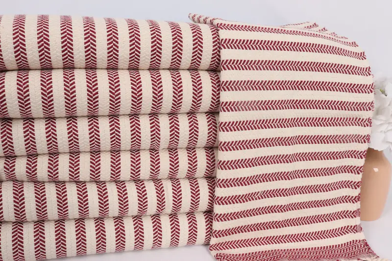 Personalized Kitchen Towel, Grandma Gift, Towel With Name, Monogrammed Hand Towel, 40x18 Cotton Chevron Towel, Bridal Shower Gift, Personalized Gift - 2