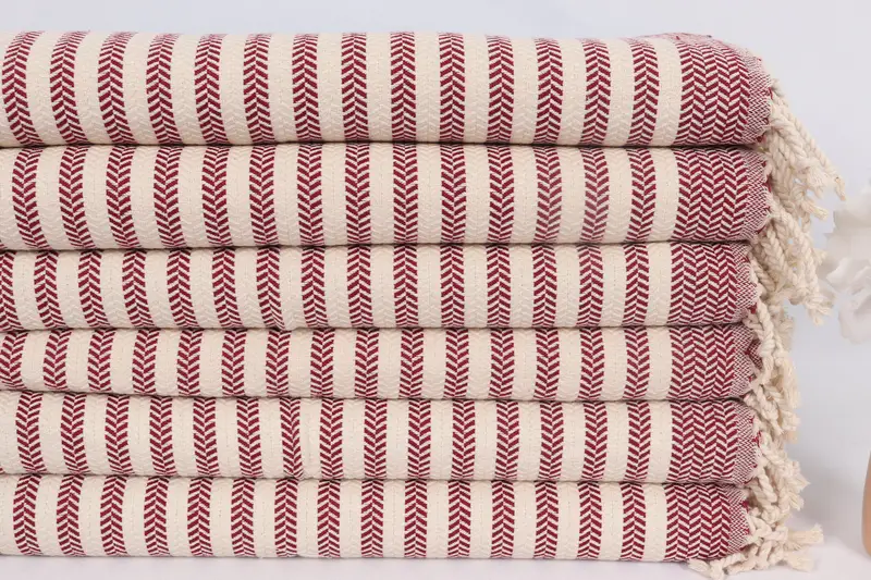 Personalized Kitchen Towel, Grandma Gift, Towel With Name, Monogrammed Hand Towel, 40x18 Cotton Chevron Towel, Bridal Shower Gift, Personalized Gift - 3