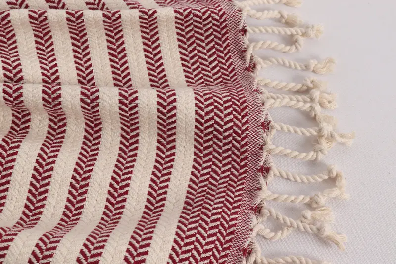 Personalized Kitchen Towel, Grandma Gift, Towel With Name, Monogrammed Hand Towel, 40x18 Cotton Chevron Towel, Bridal Shower Gift, Personalized Gift - 8