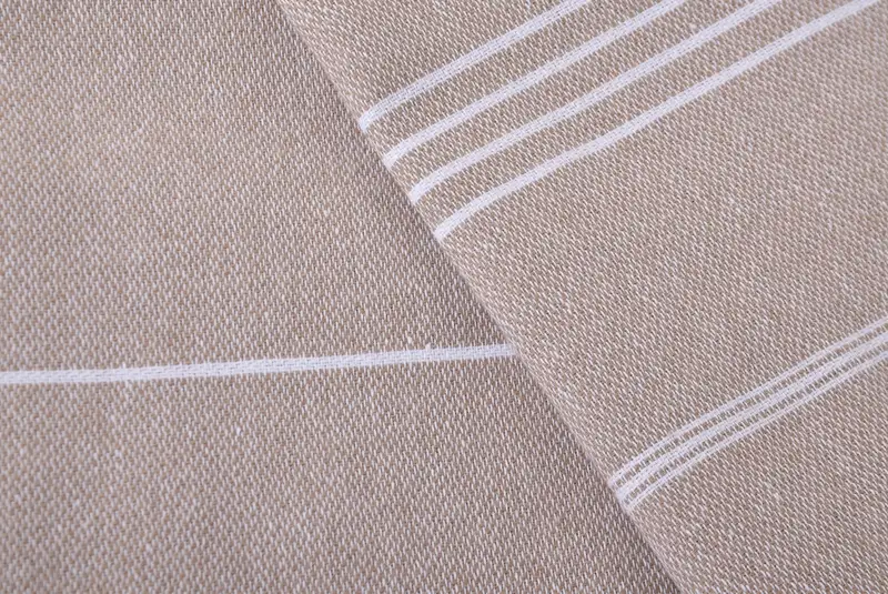 Personalized Gift, 70x40 Cotton Striped Towel, Bridal Party Gifts, First Wedding Anniversary Gift, Personalized Turkish Towel, Personalized Towel - 5