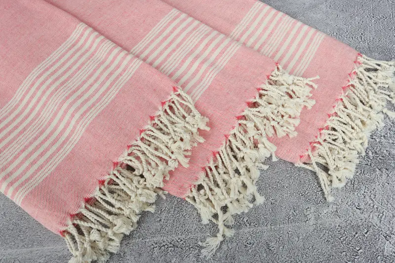 Customized Towels, 70x40 Linen Striped Towel, Bridesmaid Gift Towel, Organic Turkish towel, Sand-free peshtemal towel for the beach, Gift For Him - 5