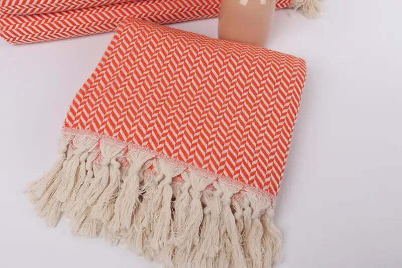 Bachelorette Party Decorations, Personalized Towel Gift, Best Friend Gift, Scarf Towel, 70x40 Cotton Chevron Towel, Luxury towel, House Warming Gift - 10