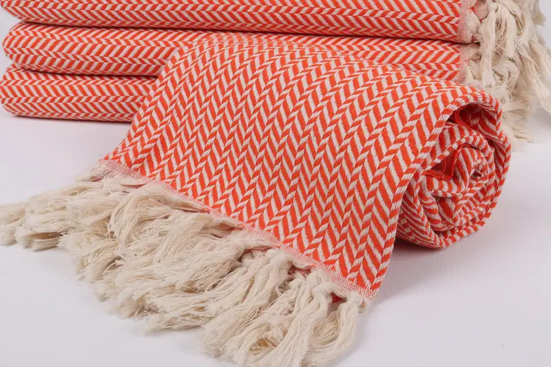 Bachelorette Party Decorations, Personalized Towel Gift, Best Friend Gift, Scarf Towel, 70x40 Cotton Chevron Towel, Luxury towel, House Warming Gift - 8