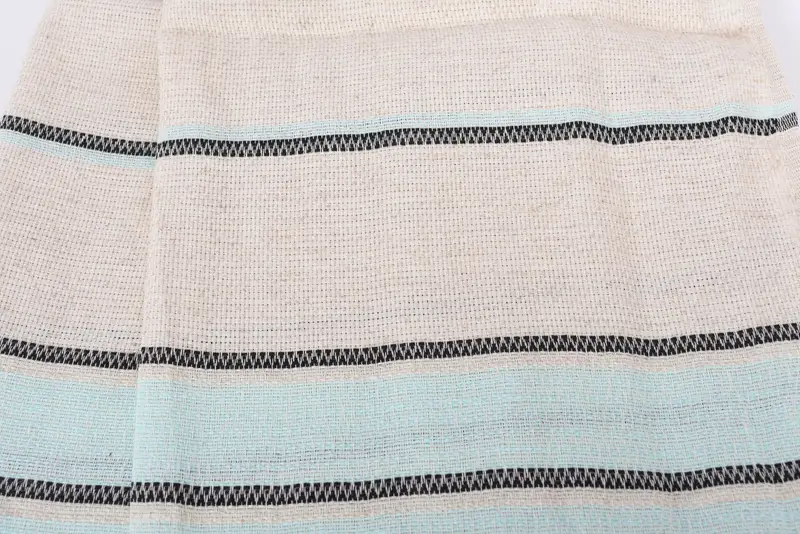 Organic Towel, Personalized Gift, Personalized Dish Towel, 40x20 Linen Striped Towel, Guest Towel, Bachelorette Favor, Turkish Towel Hand Towel - 4