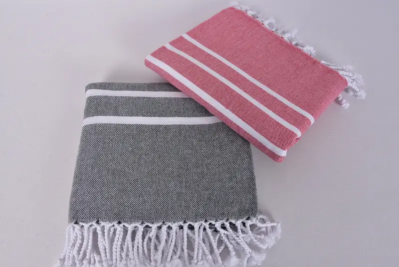70x40 Cotton Striped Towel, Bachelorette Party Decorations, Peshtemal Towel USA, Travel towel, Personalized Wedding Gift, Spa Gift, Cute Beach Towel - 6