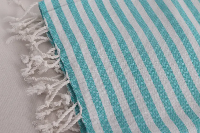 Family Gift, Custom Turkish Towel, 48x40 Cotton Striped Towel, Monogram Hand Towel, Bridesmaid Gifts, Best Friend Wedding Gift, Kitchen Towel - 7