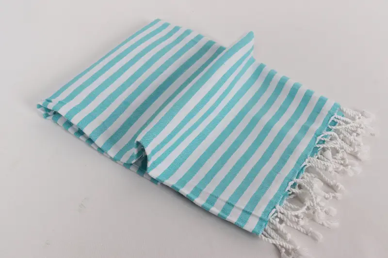 Family Gift, Custom Turkish Towel, 48x40 Cotton Striped Towel, Monogram Hand Towel, Bridesmaid Gifts, Best Friend Wedding Gift, Kitchen Towel - 6
