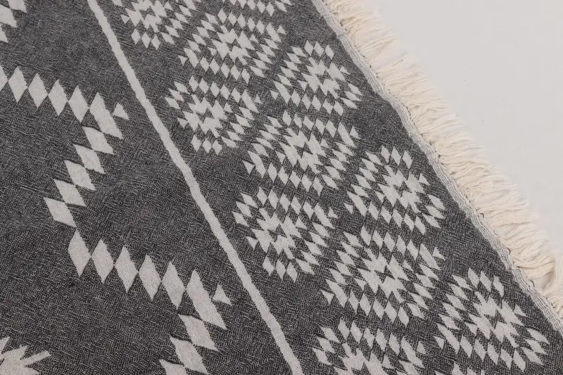 40x18 Cotton Kilim Towel, Gift For The Home, Turkish Towel Hand Towel, Wedding Gift, Housewarming Gift, Gym Towel, Personalized Gifts, Gift For Mom - 6